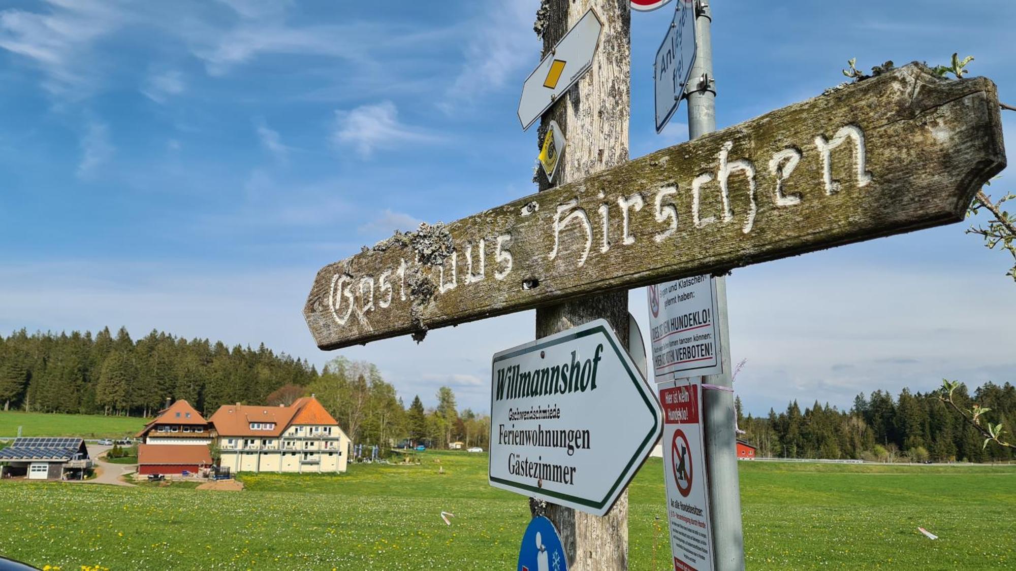 Gasthaus Zum Hirschen Furtwangen Exterior photo